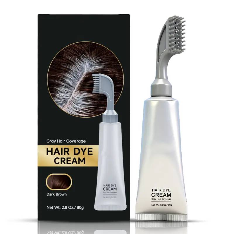🔥 50% OFF TODAY |🪮 Gray Hair Cover Up Comb – No-Mess Instant Hair Color Touch-Up Tool