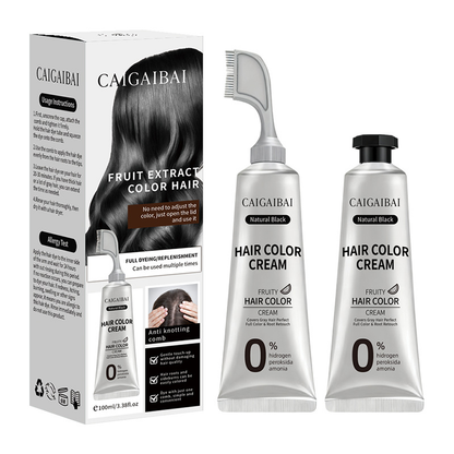 🔥 50% OFF TODAY |🪮 Gray Hair Cover Up Comb – No-Mess Instant Hair Color Touch-Up Tool
