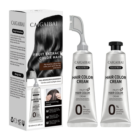 🔥 50% OFF TODAY |🪮 Gray Hair Cover Up Comb – No-Mess Instant Hair Color Touch-Up Tool