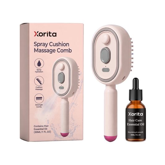👑 Premium Quality, Better Price-Electric Spray Air Cushion Massage Comb