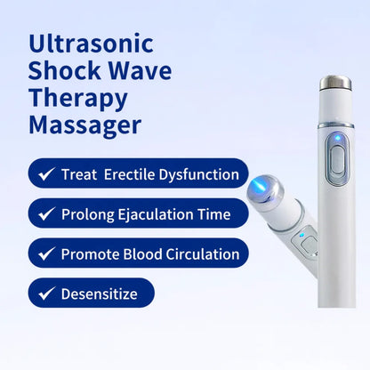⚡ Advanced Acoustic Wave Therapy Device | Men’s Wellness & Performance Support Technology