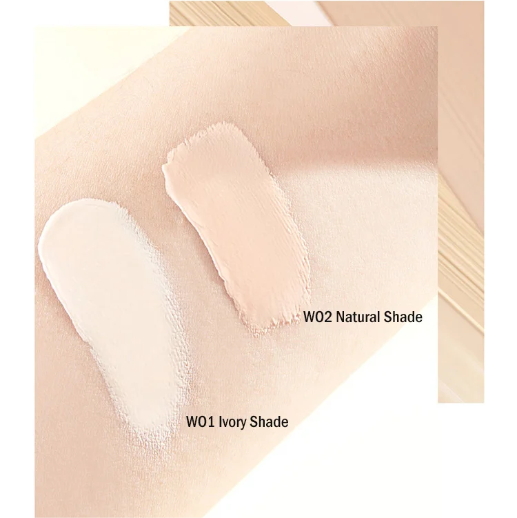 W01 White + W02 Natural color
