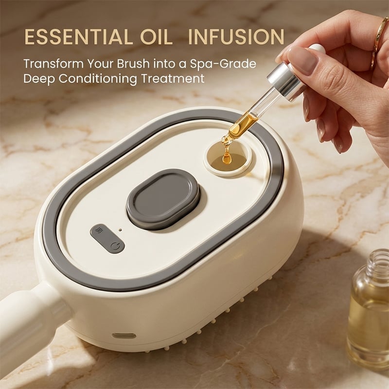 👑 Premium Quality, Better Price-Electric Spray Air Cushion Massage Comb